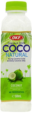 OKF Pure Premium Coconut Drink Original 500 ml (Pack of 20)
