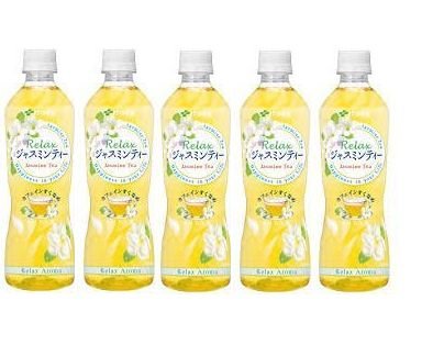 JAPANESE JASMINE TEA BOTTLE 500ml x 5 bottles ジャスミン茶 ペット
