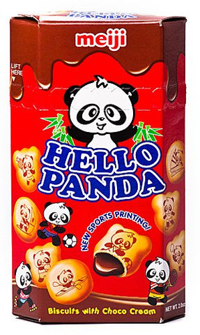 Hello Panda Chocolate Biscuits 57 g (Pack of 10)