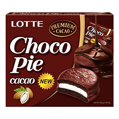 Lotte Choco Pie (Cacao) 12 Pieces 336g