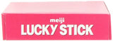 Meiji Lucky Strawberry Sticks 45 g (Pack of 6)