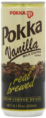Pokka Vanilla Milk Coffee Drink 240 ml (Pack of 5)