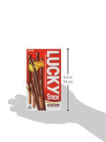 Meiji Lucky Stick Chocolate Cream Coated Biscuit 45 g (Pack of 5)