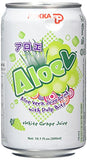 Pokka Aloe V White Grape and Aloe Vera Juice 300 ml (Pack of 7)