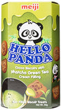 Meiji Hello Panda Biscuits Matcha Green Tea Cream Filling - 50g