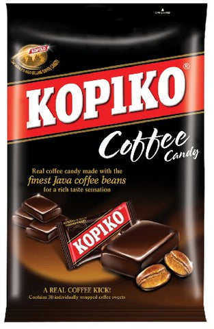 KOPIKO COFFEE TREATS made with real Java coffee - 100g bag (ORIGINAL COFFEE)