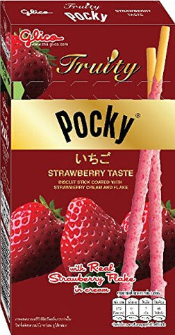 Glico Pocky Strawberry Flake Biscuit Stick