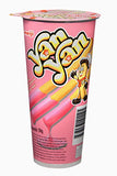 Meiji Yan Yan Strawberry Stick 57 g (Pack of 6)