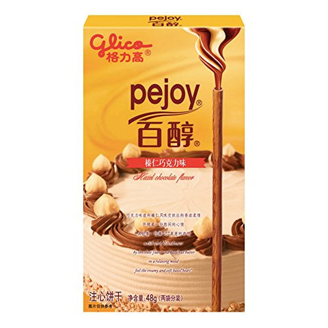 Glico Pejoy Hazelnut Chocolate Flavour 48g