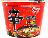 Nong Shim Shin Noodle Big Bowl, 114 g, Pack of 16