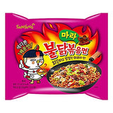 Samyang Hot Chicken Flavour Ramen Mala Buldak 135g (Pack of 5)