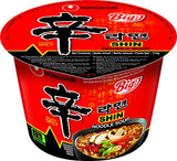 Nong Shim Shin Noodle Big Bowl, 114 g, Pack of 16