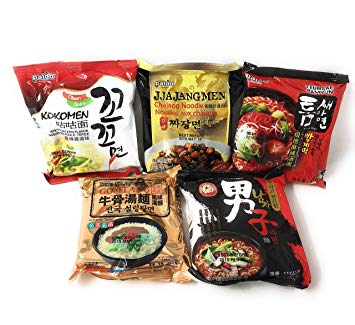 Korean Noodle Selection (Pack of 20)